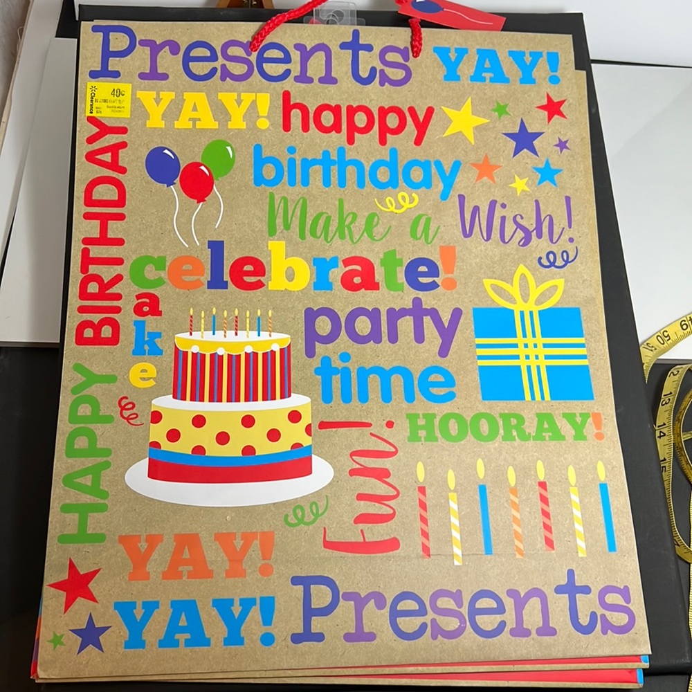Happy Birthday Gift Bag